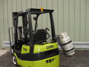 تعویض کپسول لیفتراک گازی