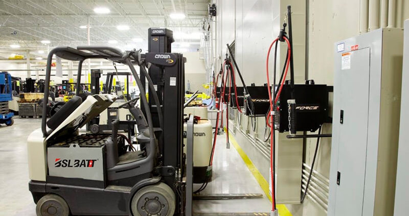 افزایش عمر باتری لیفتراک تا 40%